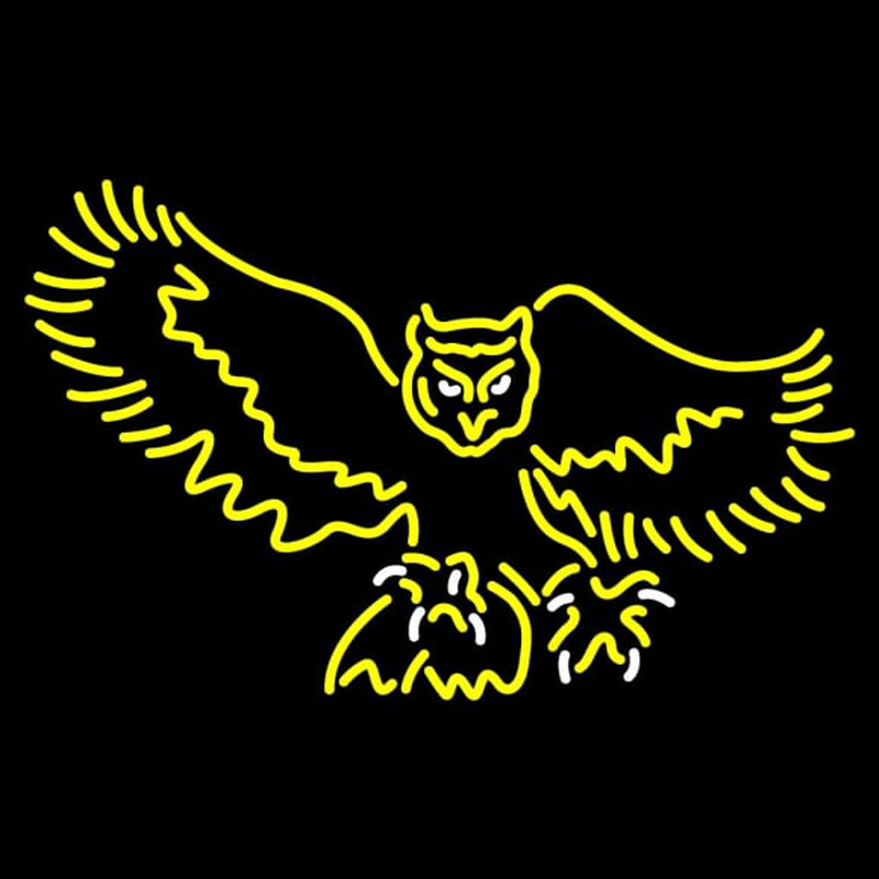 Custom Kennesaw State Owls Alternate Logo NCAA Neon Sign Neon Sign USA