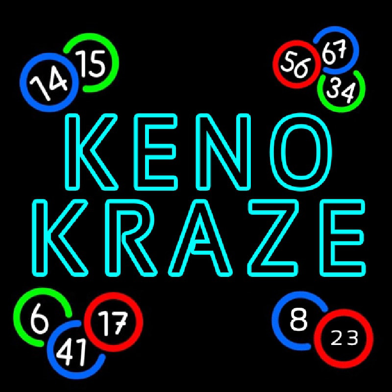 Custom Keno Kraze Neon Sign USA