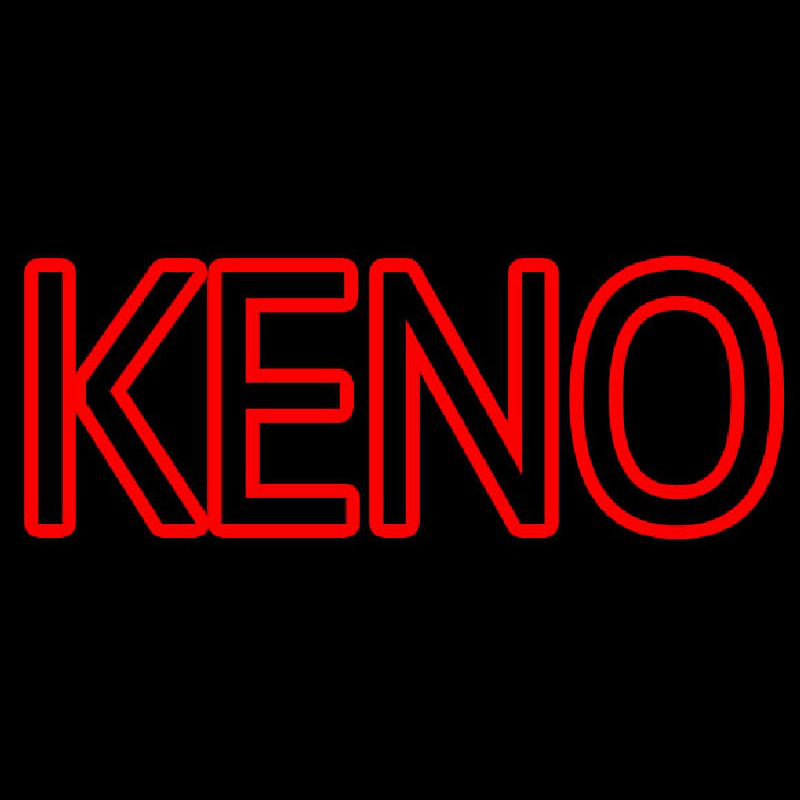Custom Keno Neon Sign USA