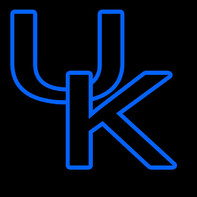 Custom Kentucky Wildcats Alternate 1989 2004 Logo NCAA Neon Sign Neon Sign USA