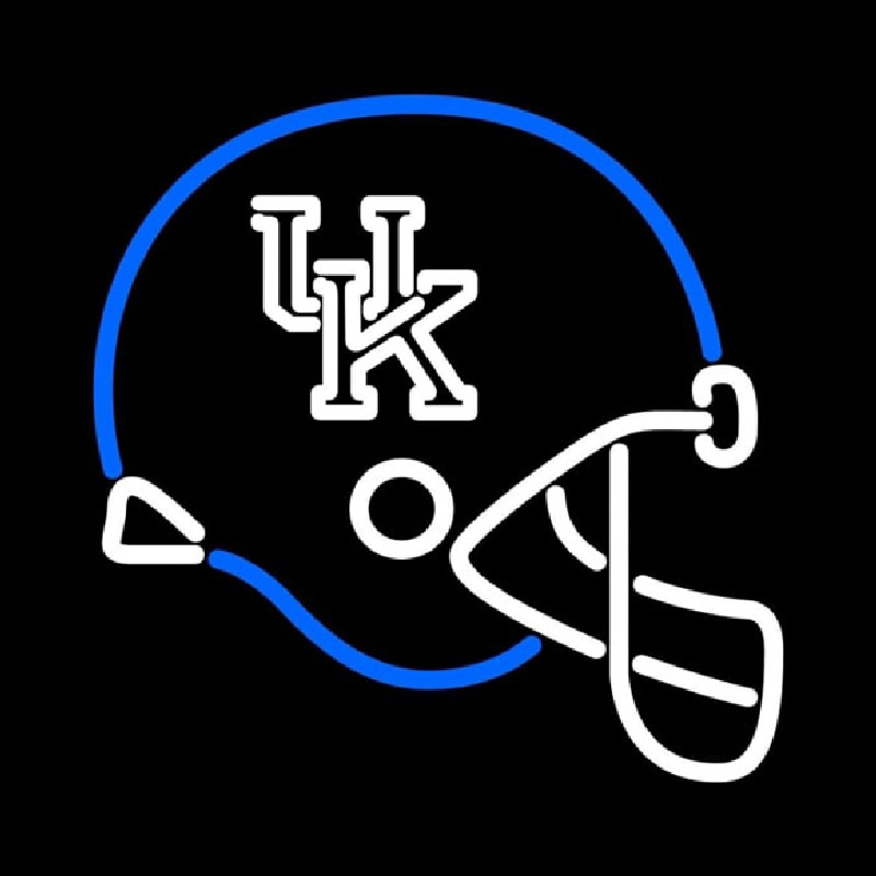 Custom Kentucky Wildcats Helmet 2005 Pres Logo NCAA Neon Sign Neon Sign USA