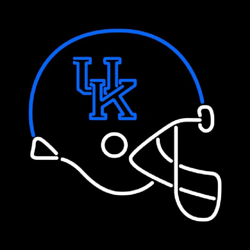 Custom Kentucky Wildcats Helmet 2005 Pres Logo NCAA Neon Sign Neon Sign USA