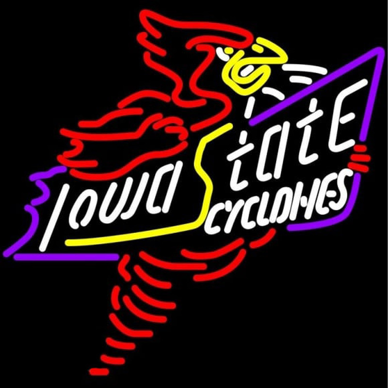 Custom Killer Iowa State Cyclones Neon Sign Neon Sign USA