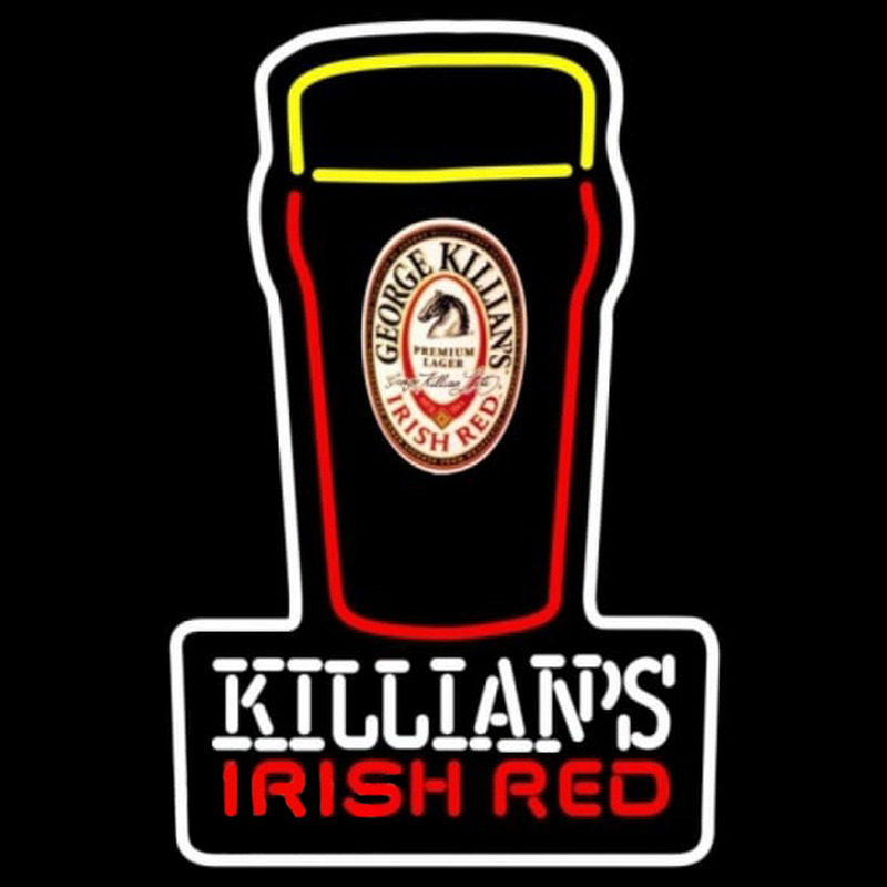 Custom Killians Irish Red Pint Of Beer Sign Neon Sign USA