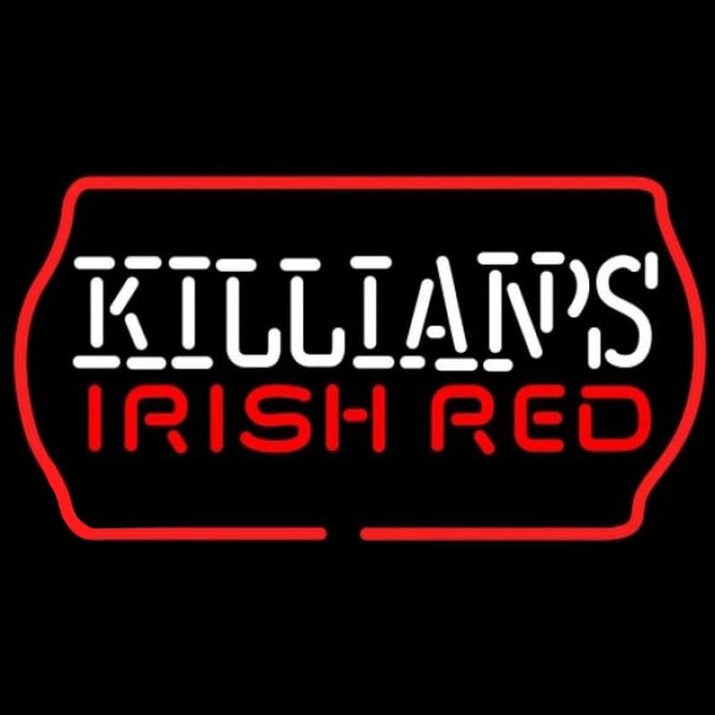 Custom Killians Irish Red Text Beer Sign Neon Sign USA