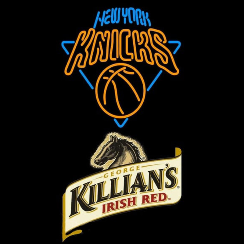 Custom Killians New York Knicks NBA Beer Sign Neon Sign USA