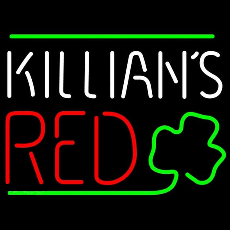 Custom Killians Red Shamrock Beer Sign Neon Sign USA