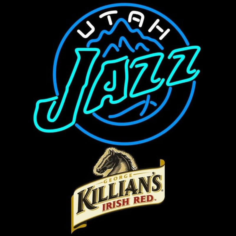 Custom Killians Utah Jazz NBA Beer Sign Neon Sign USA
