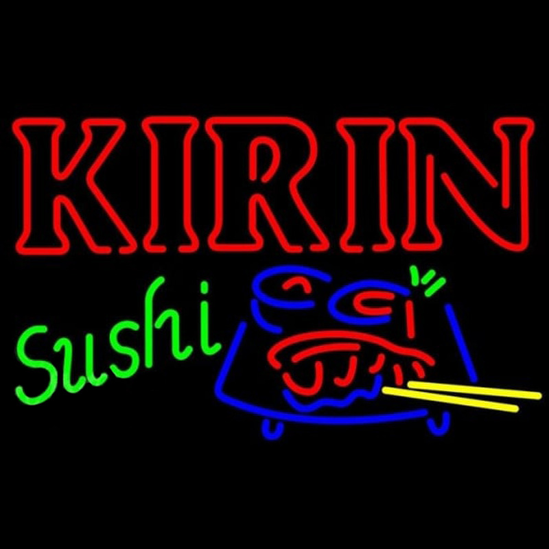 Custom Kirin Beer And Sushi Beer Sign Neon Sign USA
