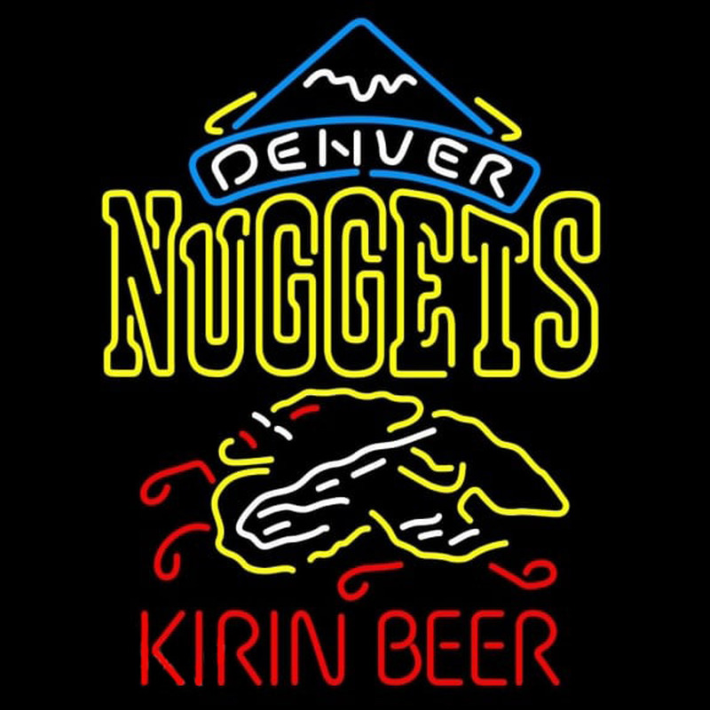 Custom Kirin Denver Nuggets NBA Beer Sign Neon Sign USA