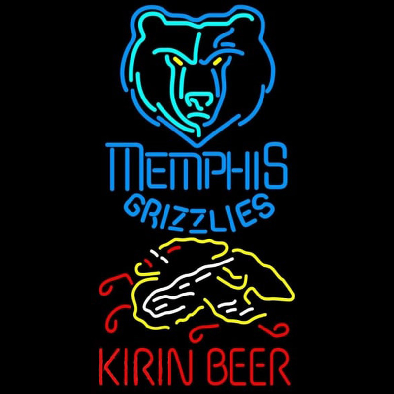 Custom Kirin Memphis Grizzlies NBA Beer Sign Neon Sign USA