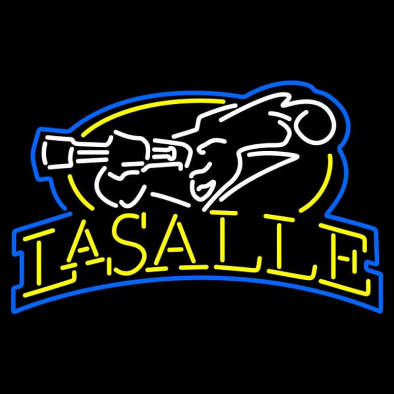 Custom La Salle Explorers Alternate Pres Logo NCAA Neon Sign USA