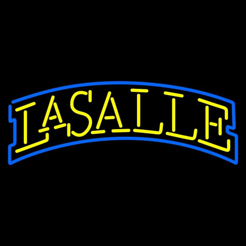 Custom La Salle Explorers Wordmark Pres Logo NCAA Neon Sign USA