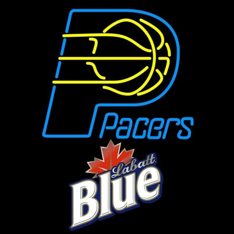 Custom Labatt Blue Indiana Pacers NBA Beer Sign Neon Sign USA