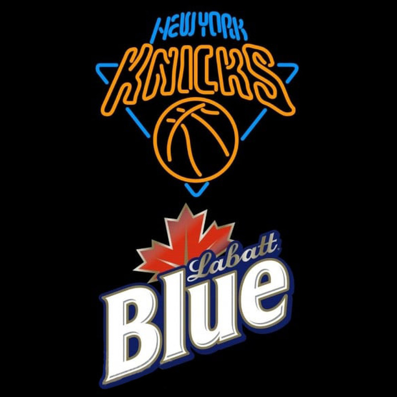 Custom Labatt Blue New York Knicks NBA Beer Sign Neon Sign USA