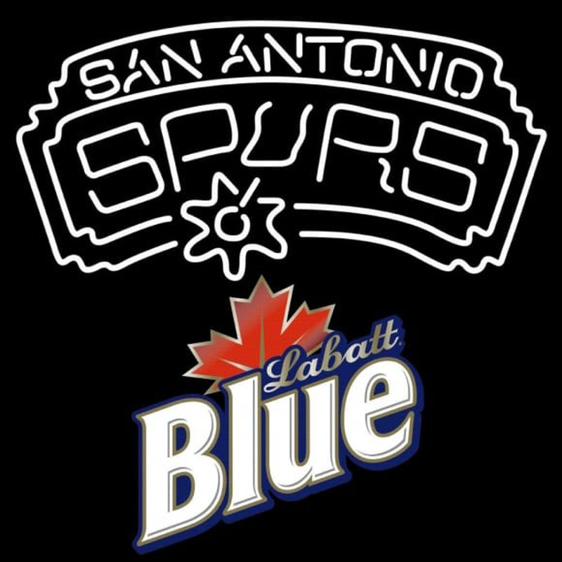 Custom Labatt Blue San Antonio Spurs NBA Beer Sign Neon Sign USA