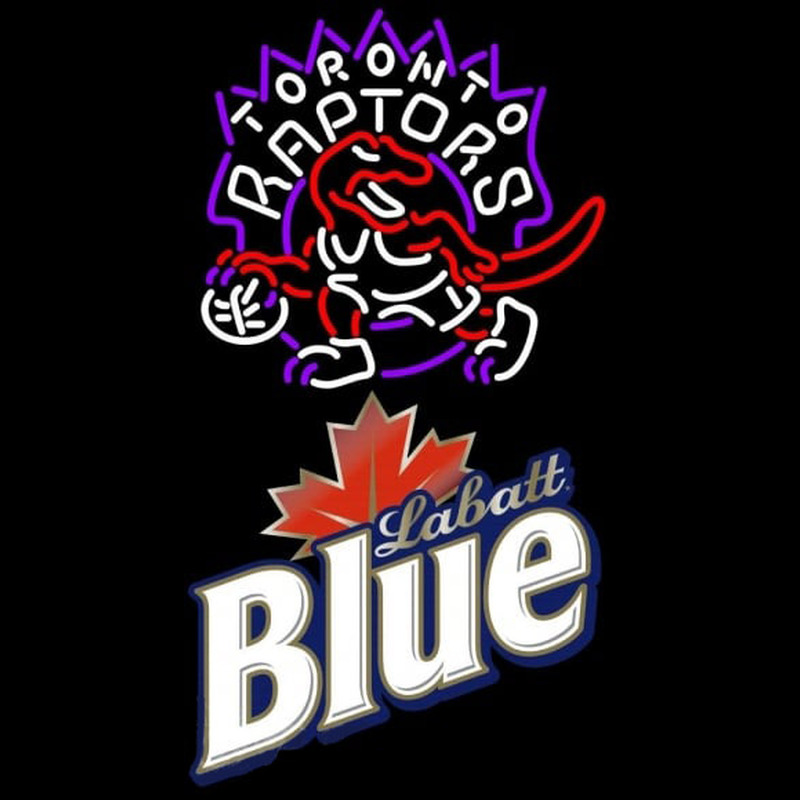 Custom Labatt Blue Toronto Raptors NBA Beer Sign Neon Sign USA