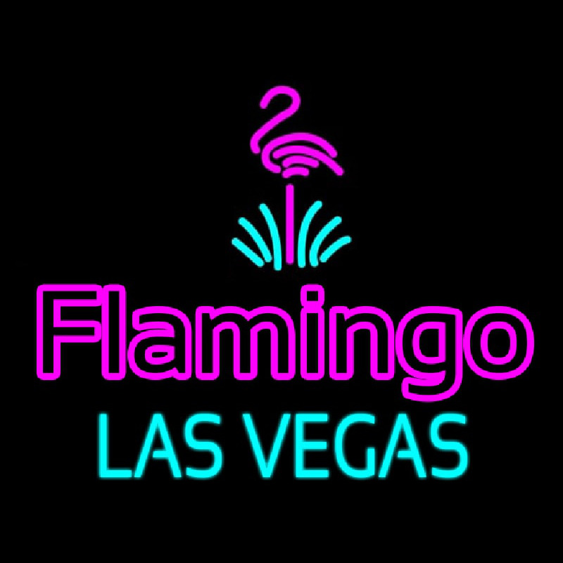 Custom Large Flamingo Hotel Las Vegas Neon Sign USA