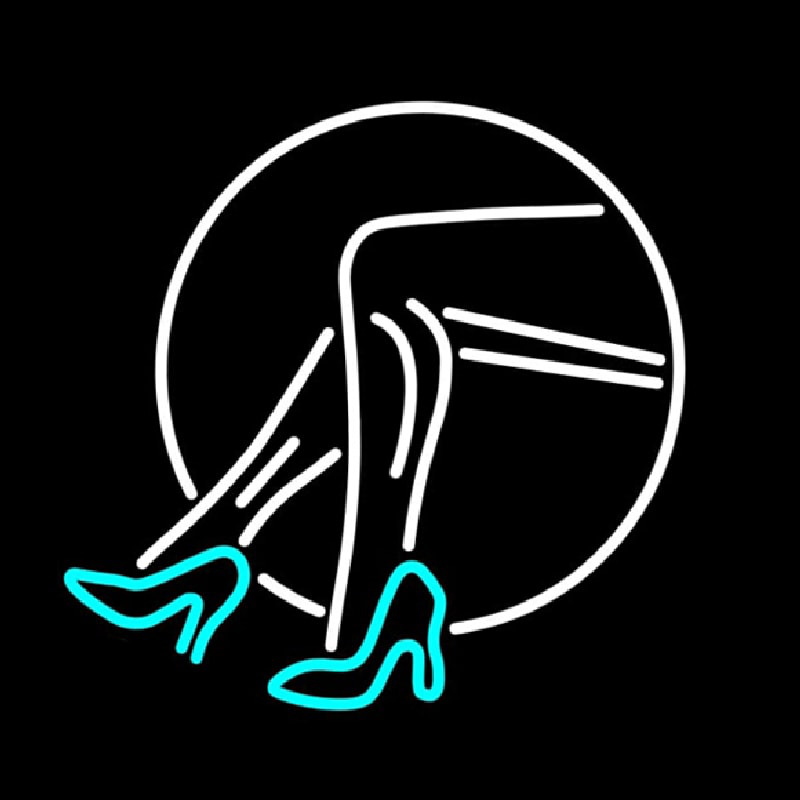 Custom Ledies Leg Logo Neon Sign USA