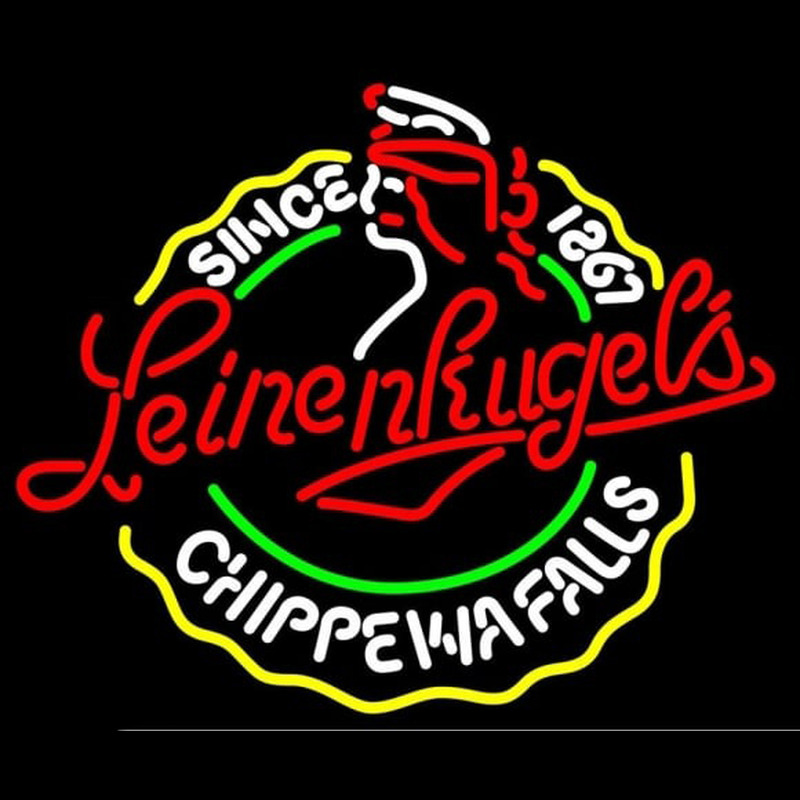 Custom Leinenkugels Chippewa Falls Neon Sign USA