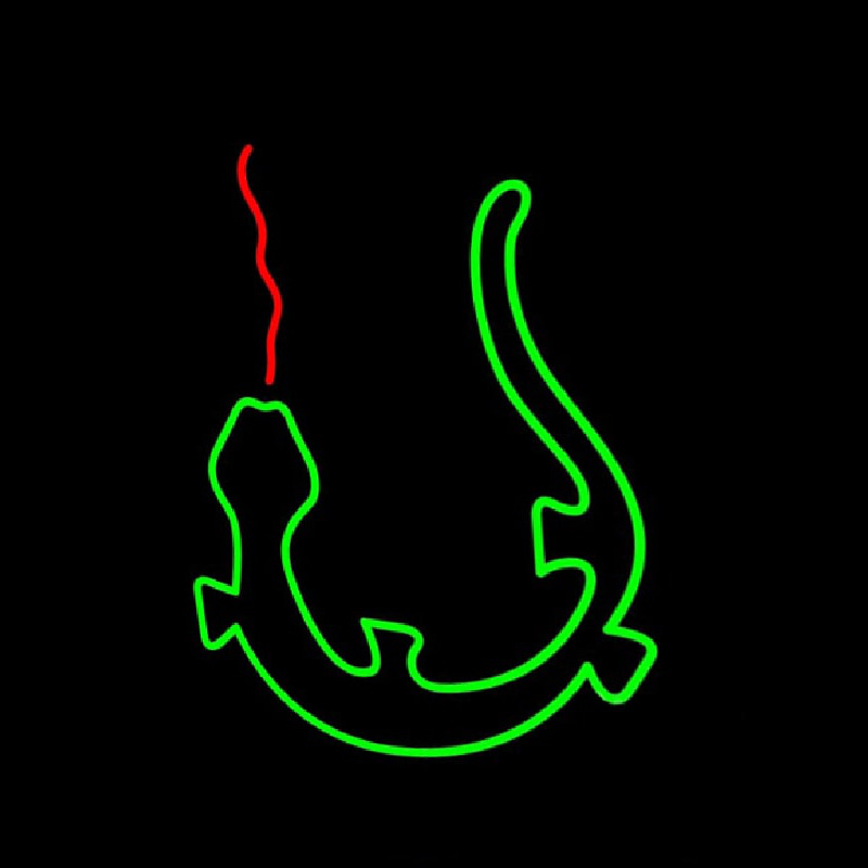 Custom Lizard Dragon Logo Neon Sign USA