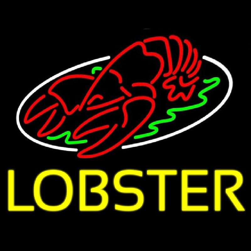 Custom Lobster Block With Logo Neon Sign USA