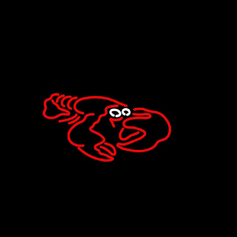 Custom Lobster Logo Neon Sign USA