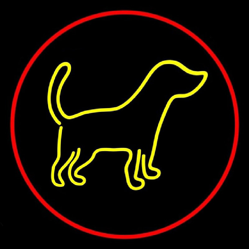 Custom Logo Dog 3 Neon Sign USA