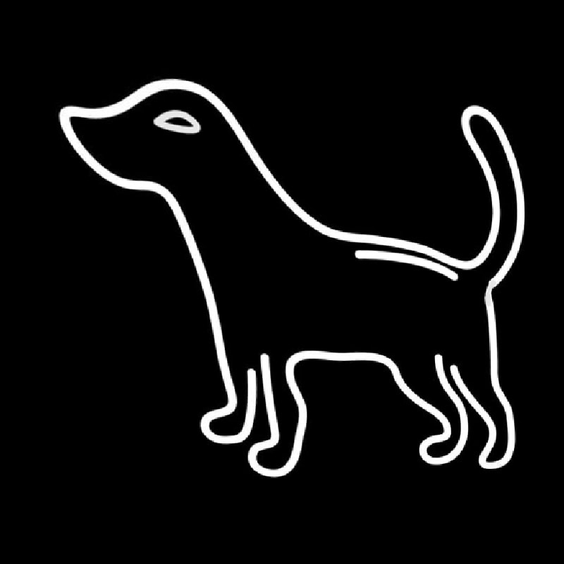 Custom Logo Dog Neon Sign USA