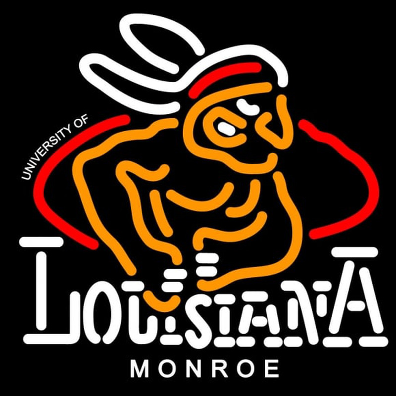 Custom Louisiana Monroe Warhawks Alternate NCAA Neon Sign Neon Sign USA