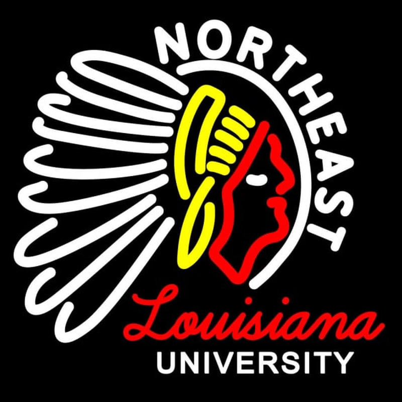 Custom Louisiana Monroe Warhawks Primary Logo NCAA Neon Sign Neon Sign USA