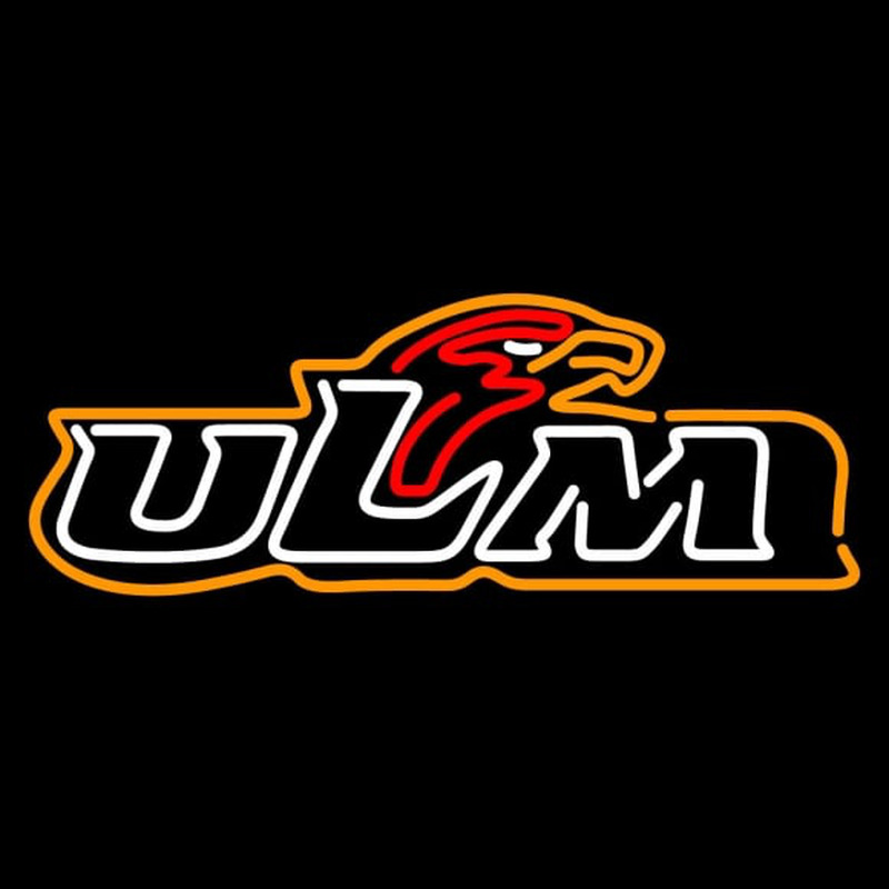 Custom Louisiana Monroe Warhawks Primary Pres Logo NCAA Neon Sign Neon Sign USA