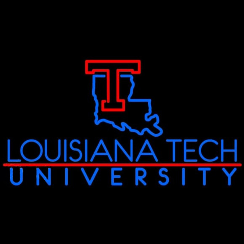 Custom Louisiana Tech University Neon Sign Neon Sign USA