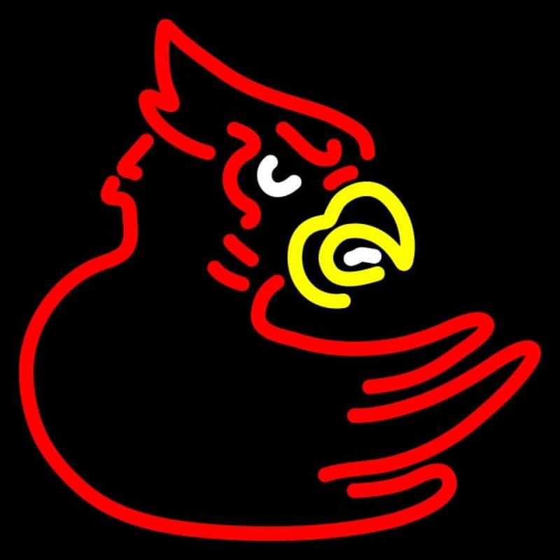 Custom Louisville Cardinals Alternate Logo NCAA Neon Sign Neon Sign USA