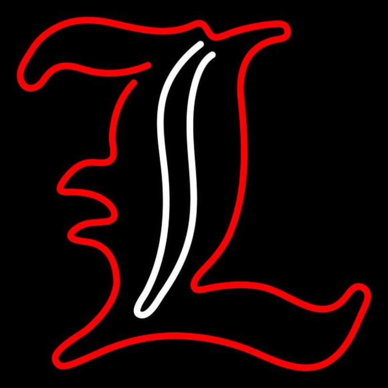Custom Louisville Cardinals Alternate Logo NCAA Neon Sign Neon Sign USA