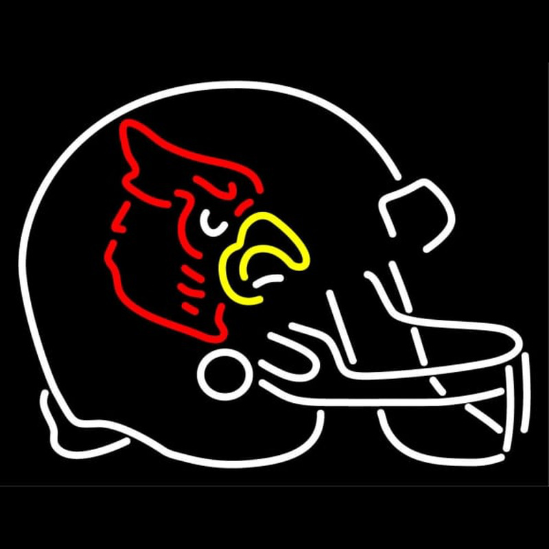 Custom Louisville Cardinals Helmet Pres Logo NCAA Neon Sign Neon Sign USA