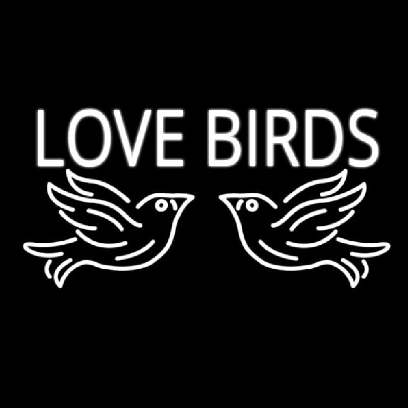 Custom Love Birds Neon Sign USA