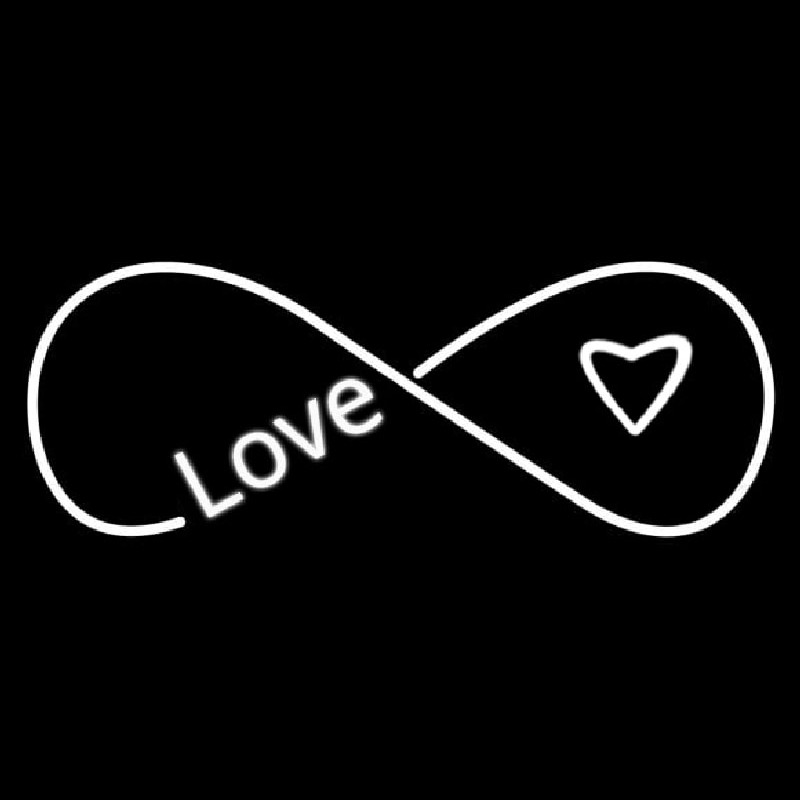 Custom Love Infinity Neon Sign USA