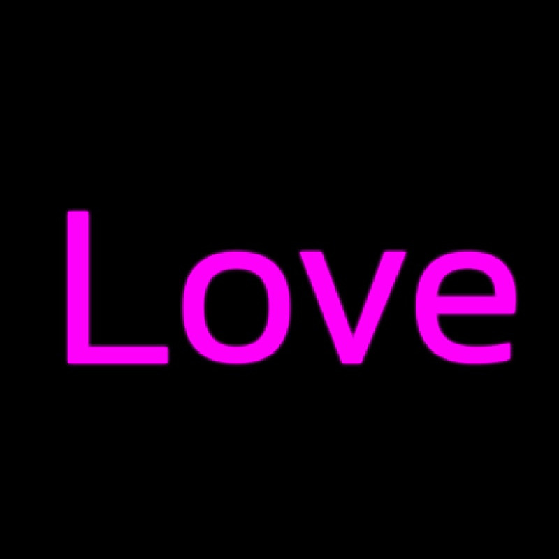 Custom Love Neon Sign USA