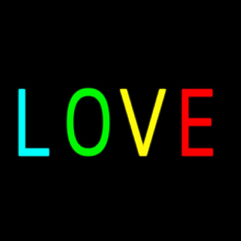 Custom Love Neon Sign USA