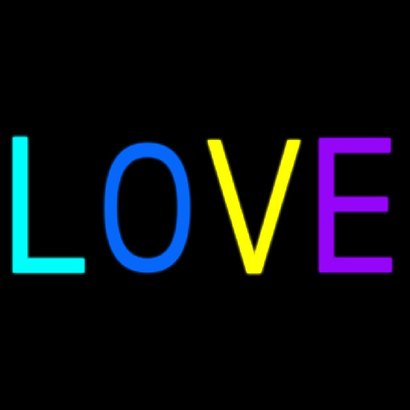 Custom Love Neon Sign USA