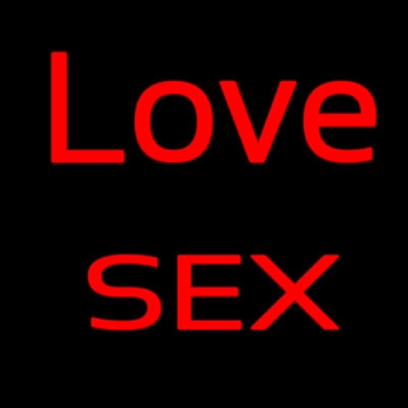 Custom Love Sex Neon Sign USA