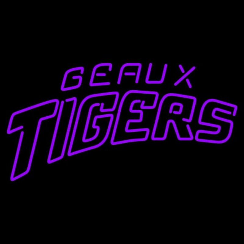 Custom Lsu Tigers Wordmark Pres Logo NCAA Neon Sign Neon Sign USA