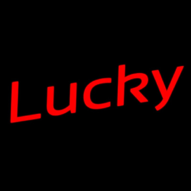 Custom Lucky Neon Sign USA