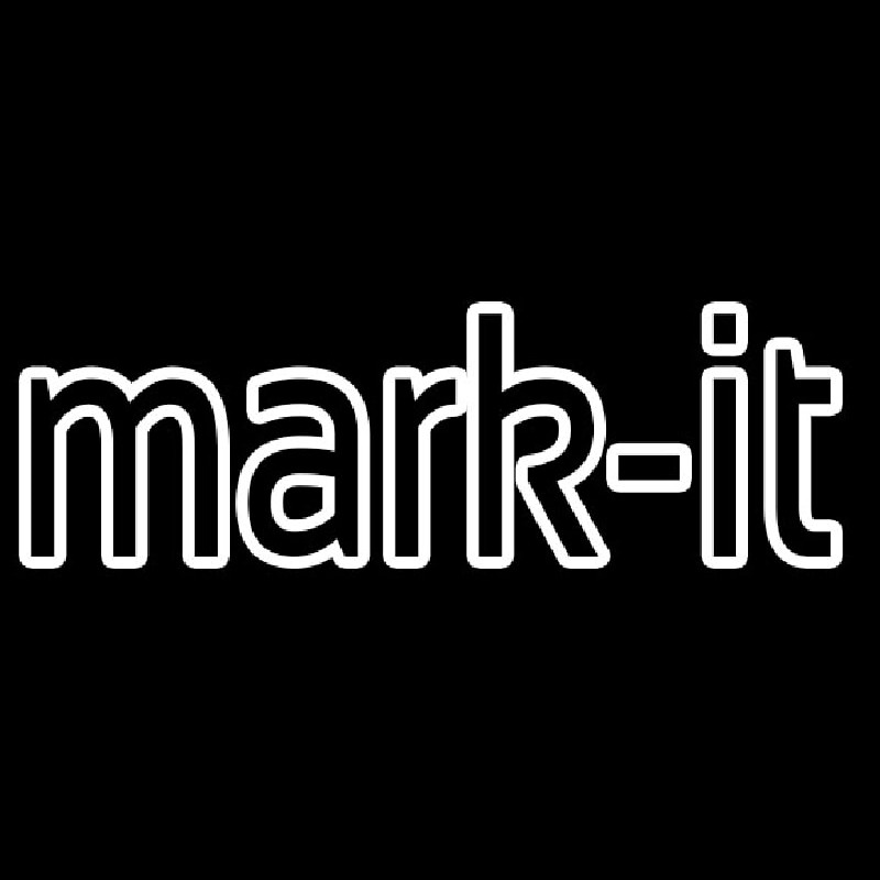 Custom Mark It Neon Sign USA