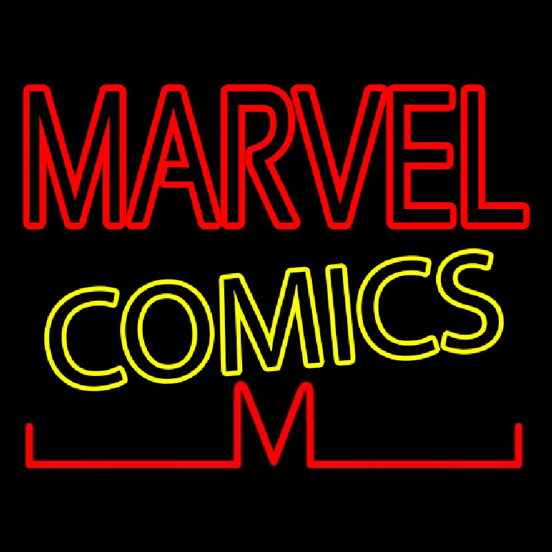 Custom Marvel Comics Neon Sign USA