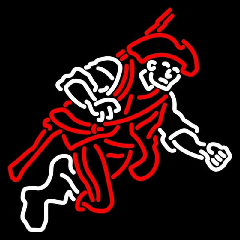 Custom Massachusetts Minutemen Secondary 2003 Pres Logo NCAA Neon Sign Neon Sign USA