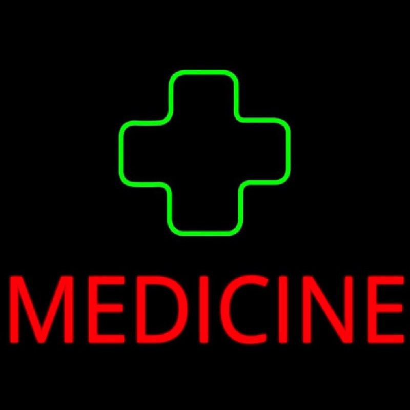 Custom Medicine Neon Sign USA