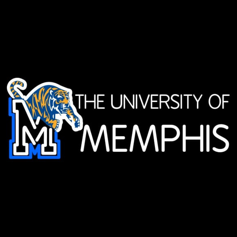 Custom Memphis Tigers Alternate Pres Logo NCAA Neon Sign Neon Sign USA