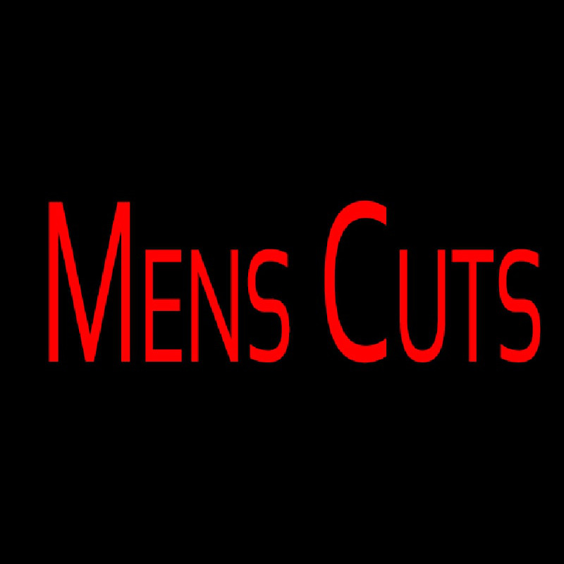 Custom Mens Cuts Neon Sign USA